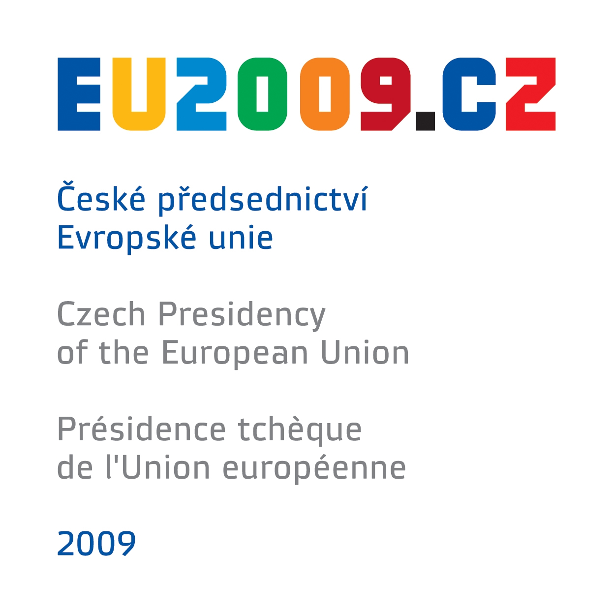 The logo of the 2009 Czech Presidency of the EU