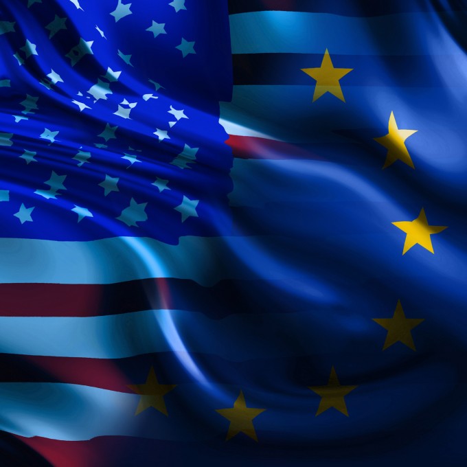 Flag of europe/america