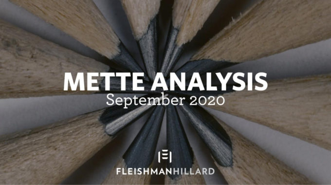 Mette Analysis: September 2020